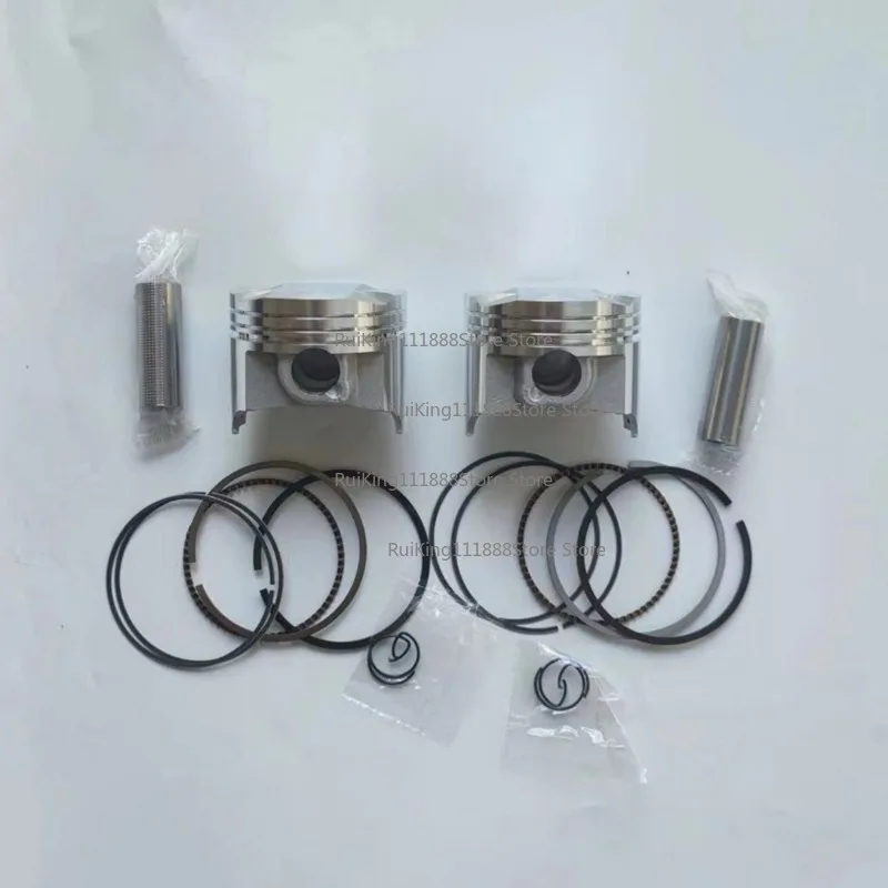 1Set For Yinxiang Qingqi Hyosung KR GV250 Yiqi Heavy Machine GT250 V Cylinder Prince Car  Block Piston Ring Sleeve