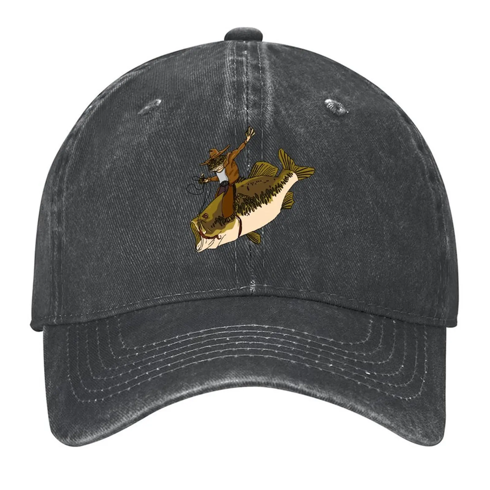 

Bucking Bass Baseball Cap fun hats hats for men Hat Man For The Sun winter hats for men Women's Beach Men's