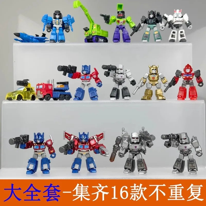 New Brook's hot selling Transformers Star Edition first bullet mini pocket Optimus Prime Megatron toy genuine collection gift