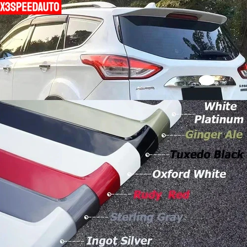 Imagen 1 del producto Kit de carrocería de alerón/ala ABS pintado de fábrica de alta calidad para Ford Escape Kuga 2013-2019