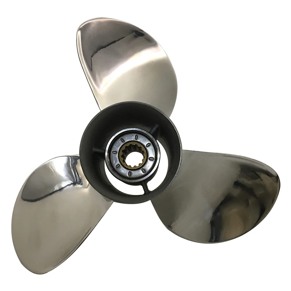11x17 Captain Propeller Fit Suzuki Outboard Engine DT35C DT40 DT50 DF40A DF50 DT40 DT55 DT65 3 Racing Popeller 13 Spline