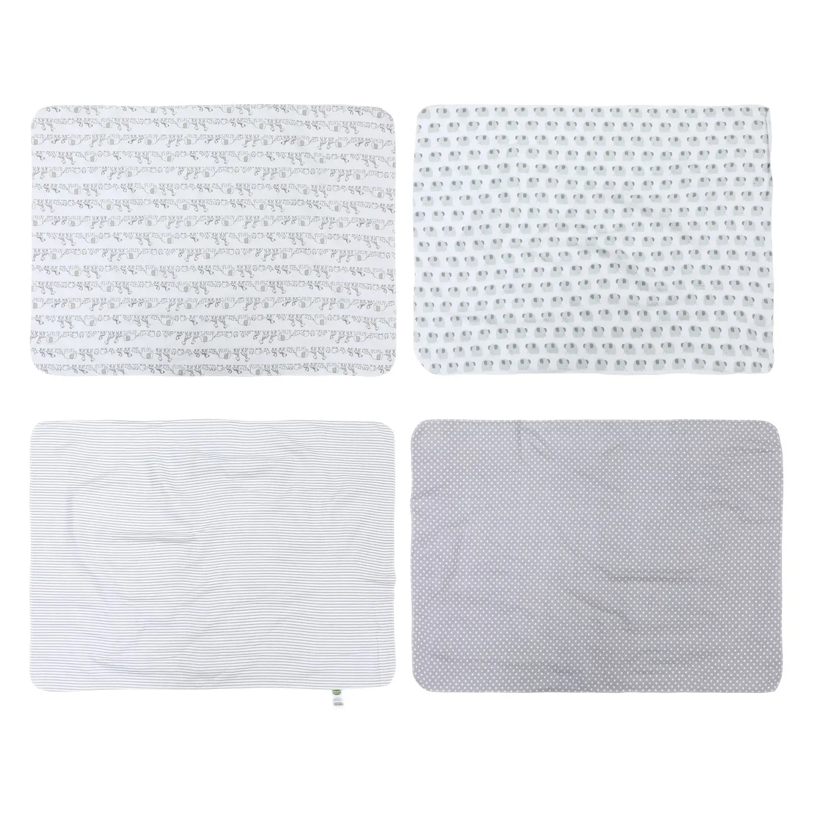 

4Pcs Swaddling Swaddling Shawl Baby Quilt Newborn Wrap Flannel Towel Comfortable Season Blanket Infant Bath Burp Cloth