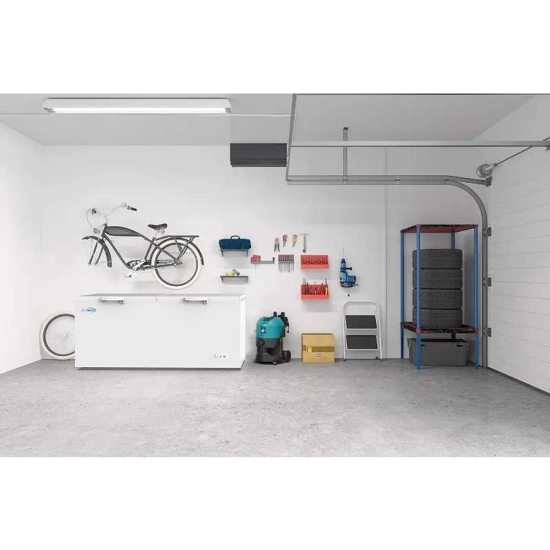 KoolMore SCF-20C Freezer dada, 20 cu. Ft, putih