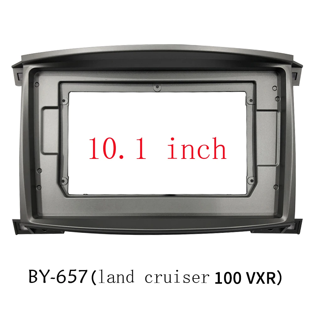 2 din CAR frame 2Din Car DVD Stereo Panel Radio Fascia for 2003-2008 Toyota LAND CRUISER 100 and 1998-2007 Lexus LX-470