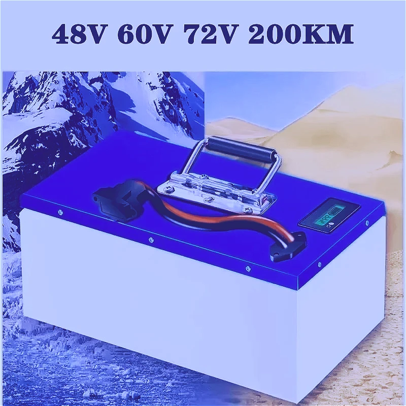 

60V/72V Lithium Battery - 200KM Long Range, High Capacity for Electric Motorcycle & Tricycle