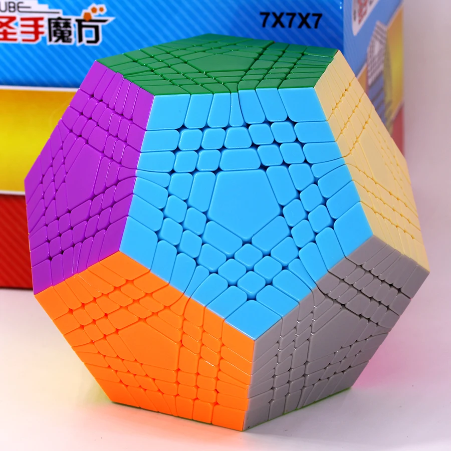 SengSo Magic Cube Dodecahedron TeraMinx 7x7 V2 ShengShou Megamin x Magico Cubos Puzzle Toys Brain Games 특수큐브  Rоловоломка Pубика