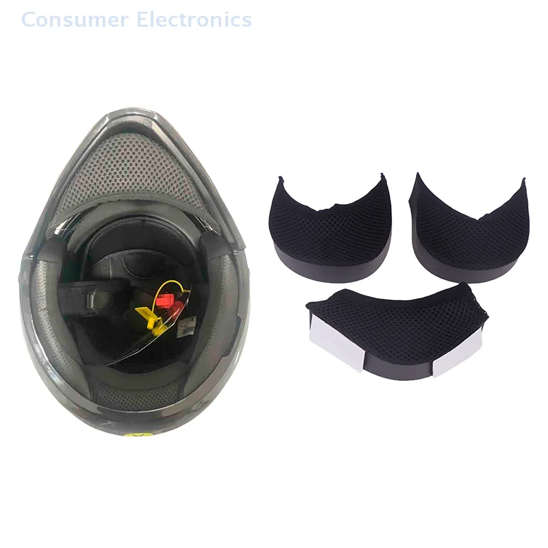 Kuqibao VGV Modified Chin Rest Windshield Cloth Noise-reducing Flip-up/Full/Scorpion Helmet Motorcycle Universal Accessories