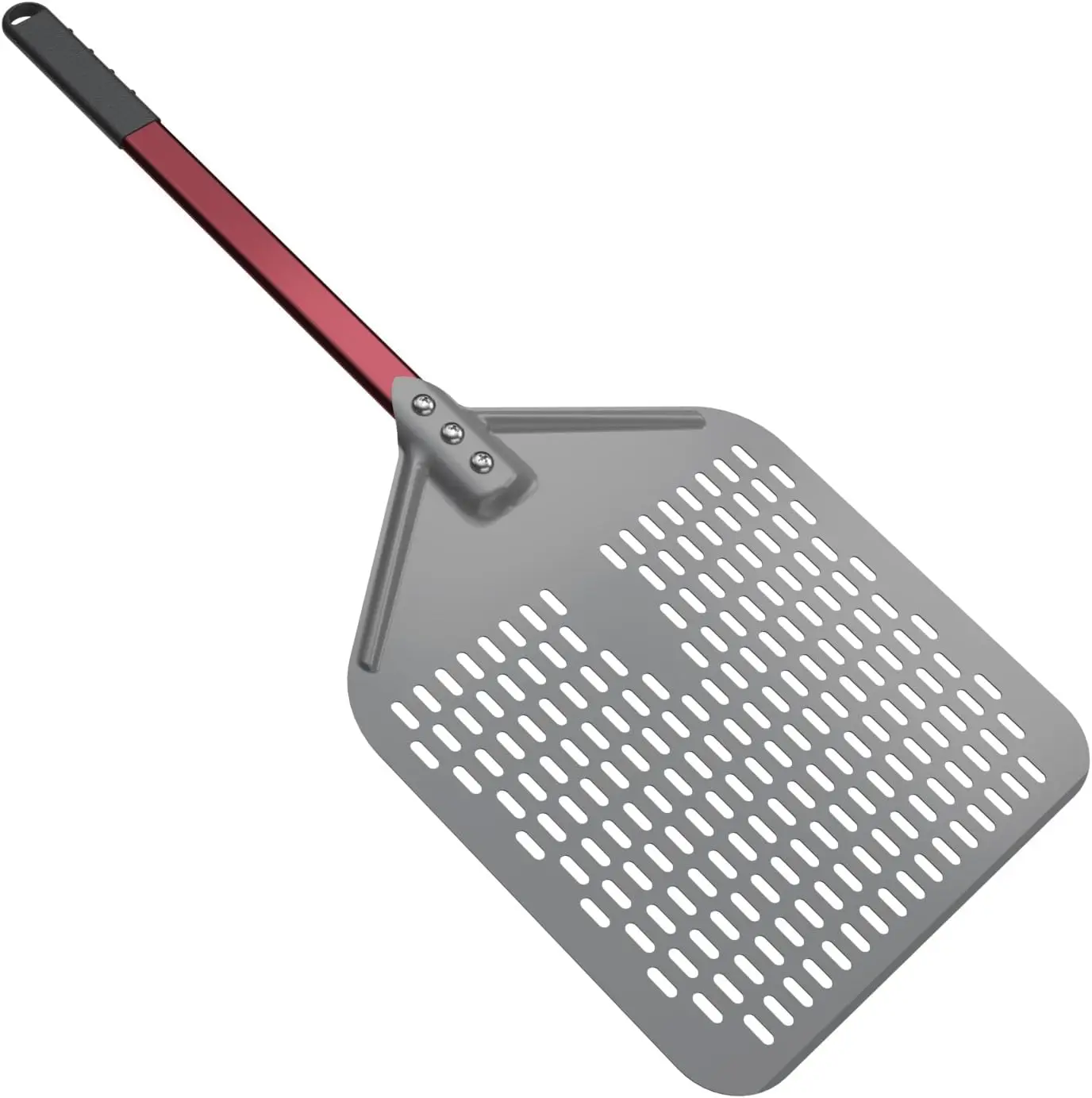 

12”×16" Perforated Peel, Spatula Paddle, Lightweight Turning Peel with 16“ Long Handle, Oven Acc