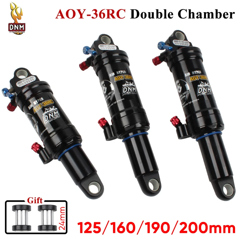 

DNM Rear Shock MTB 165mm Bicycle Shock Absorber AOY-36RC MTB Rear Shocker 125mm 165mm 190mm 200mm XC XT Rear Shock Absorber