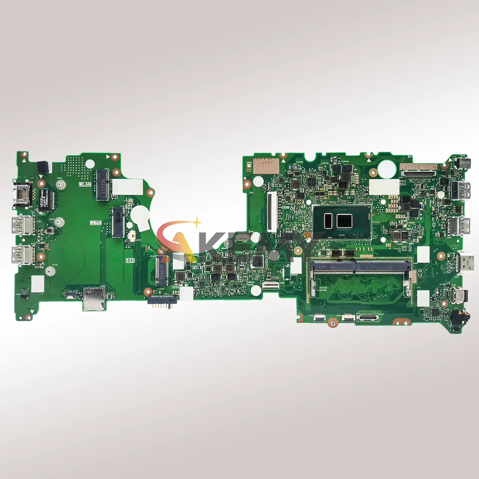 BU403UA Laptop Motherboard For ASUS ExpertBook B8430UA B8438UA BU403U BU403UA Notebook Mainboard With I3 I5 I7 CPU 100% tests OK