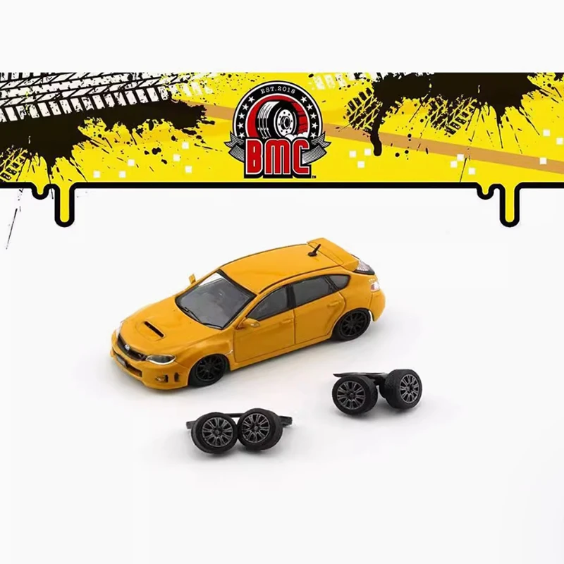 

BM масштаб 1:64 Impreza WRX 2009, имитация сплава, модель автомобиля, статическая коллекция, украшенные праздничные подарки, игрушки, сувенирный подарок