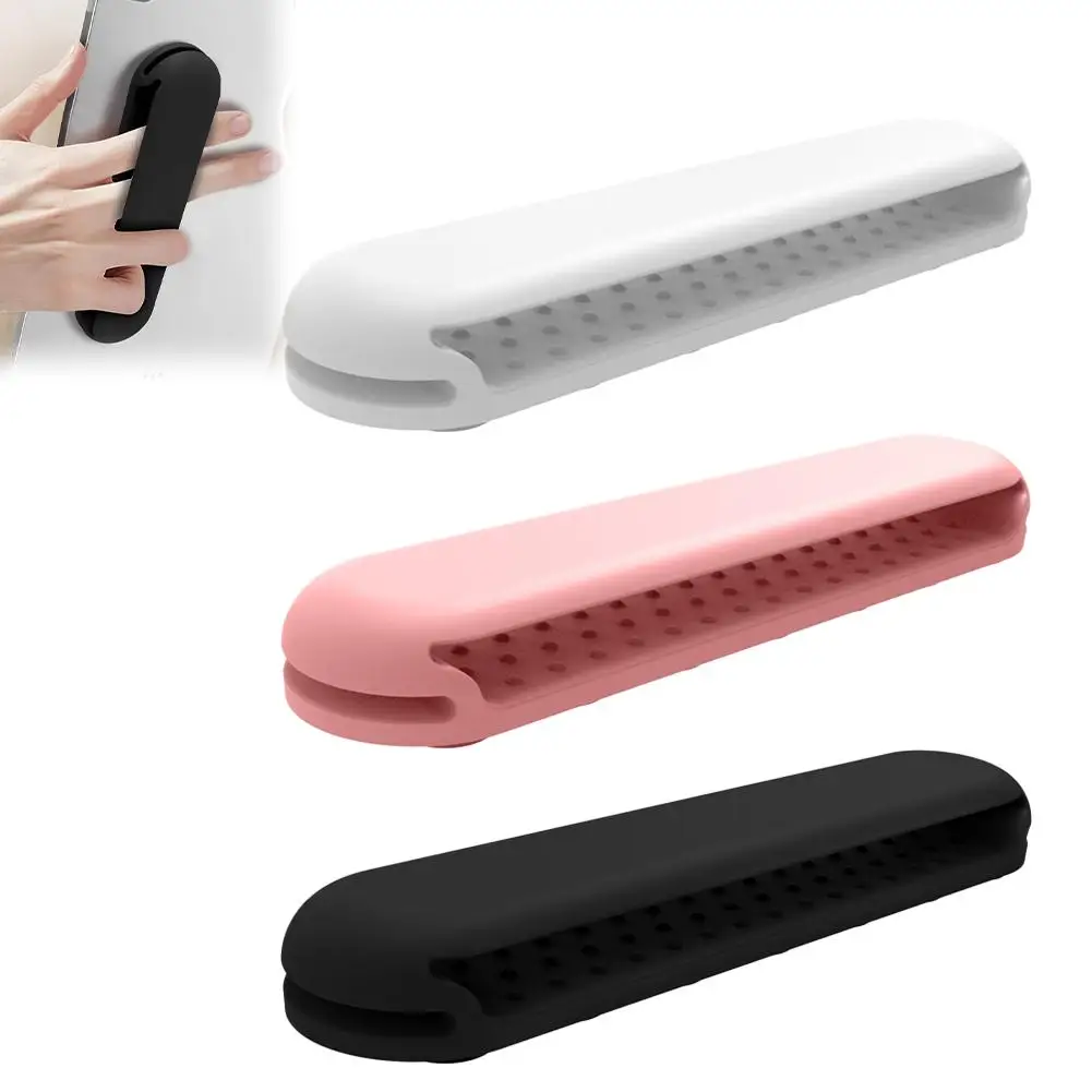 Supporto antiscivolo portatile per tablet PC Dispositivo portatile con una sola mano con cinturino da polso in silicone Supporto per cinturino da polso per lettore elettronico