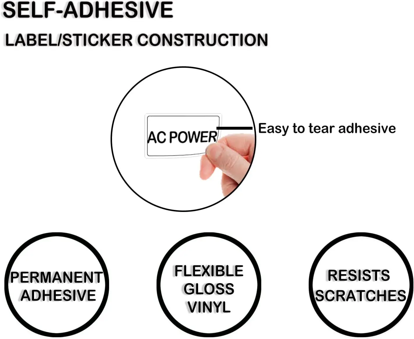 288 Pcs White Marine Boat Dash Board Switch Instrument Panel Decal Sticker Ship Sheet Light Switch Fuse Description Labels