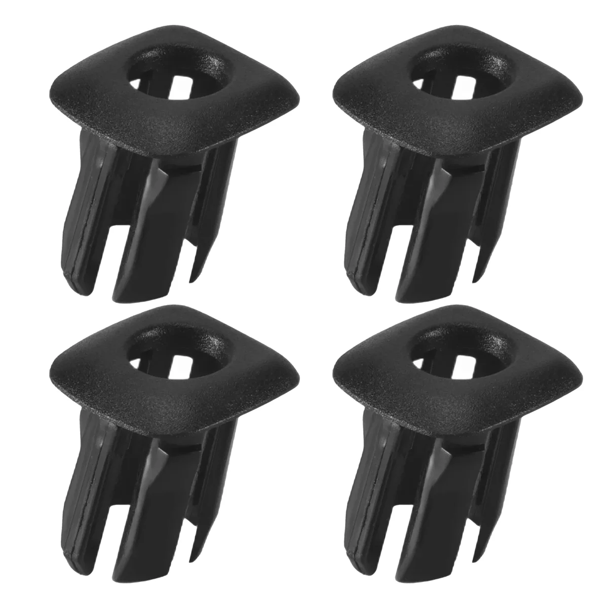 Door Pin Guide Trim Panel Locking Knob Button Cover Black Car for Door and Window for -BMW 5 Series F10 F18 4PCS