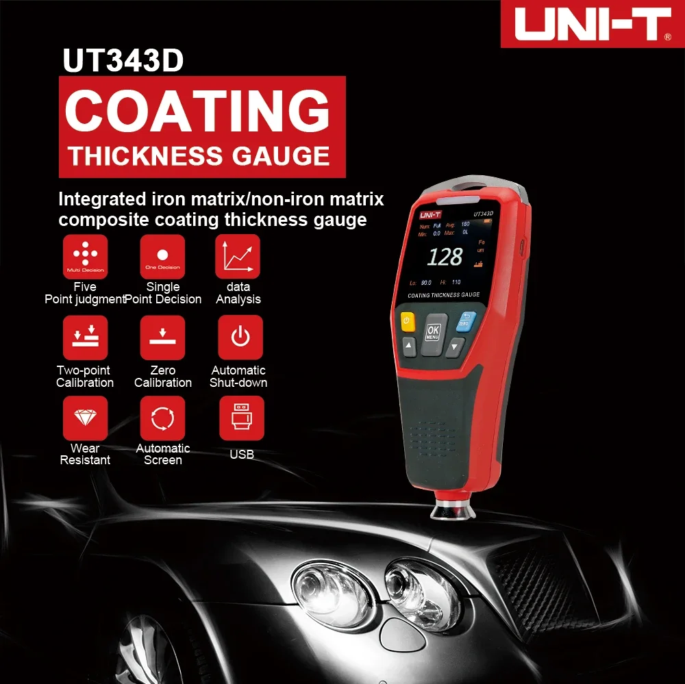 UNI-T UT343D Coatin…