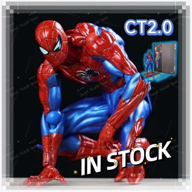 

HOT-NEW Ct Toys Spiderman 2.0 Figure Amazing Yamaguchi Spider-Man Agent Venom Mafex Anime Action Figure Customized Gifts Toys