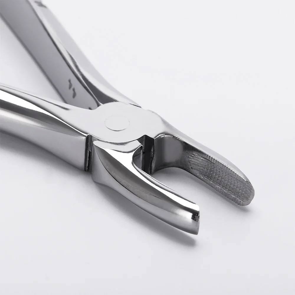 10Pcs Adult Children Dentistry Surgical Teeth Extracting Curved Root Lift Elevator Oral Tools Dental Forceps