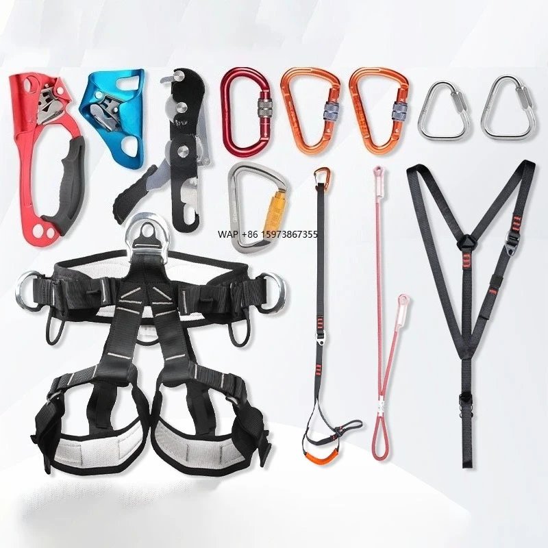 

Camnal Ремень для всего тела Карабин Шлем Ограничитель от падения Оборудование для скалолазания Hill для защиты труда