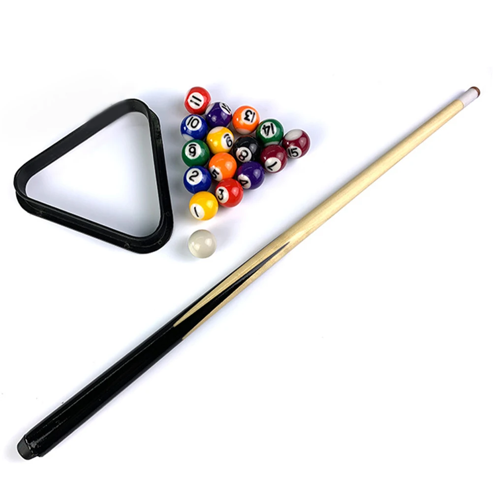 

Wooden Kids Pool Cue 50cm Short Billiard Rod Children Learning Practical Sturdy Durable Longtime Use Pool Stick
