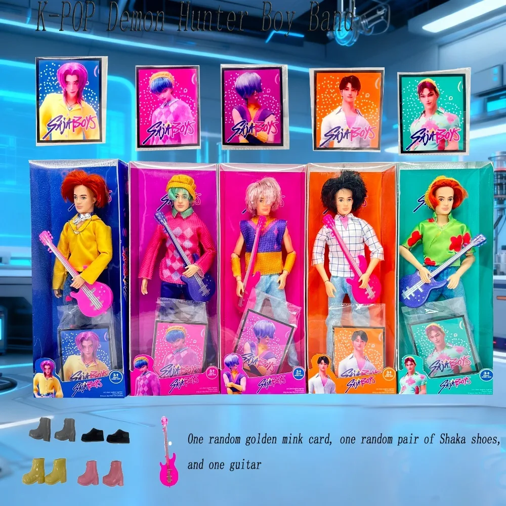 Demon Saga Anime Poseable Figure 11 Joints K-POP هدية قابلة للجمع لقضاء عطلة عيد الميلاد