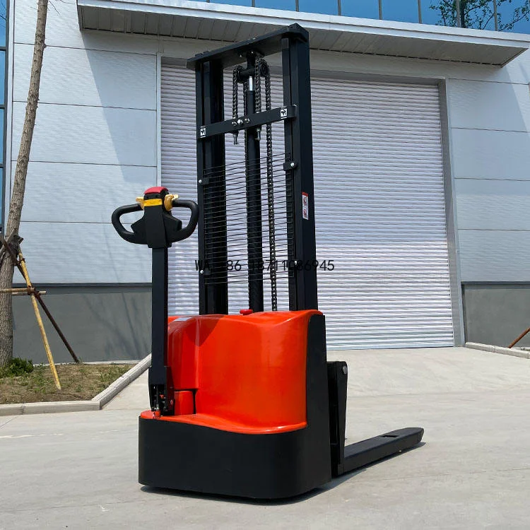 3ton New Electric Stacker Lifter Semi-Automatic Forklift Pallet Jack Stacker Lift
