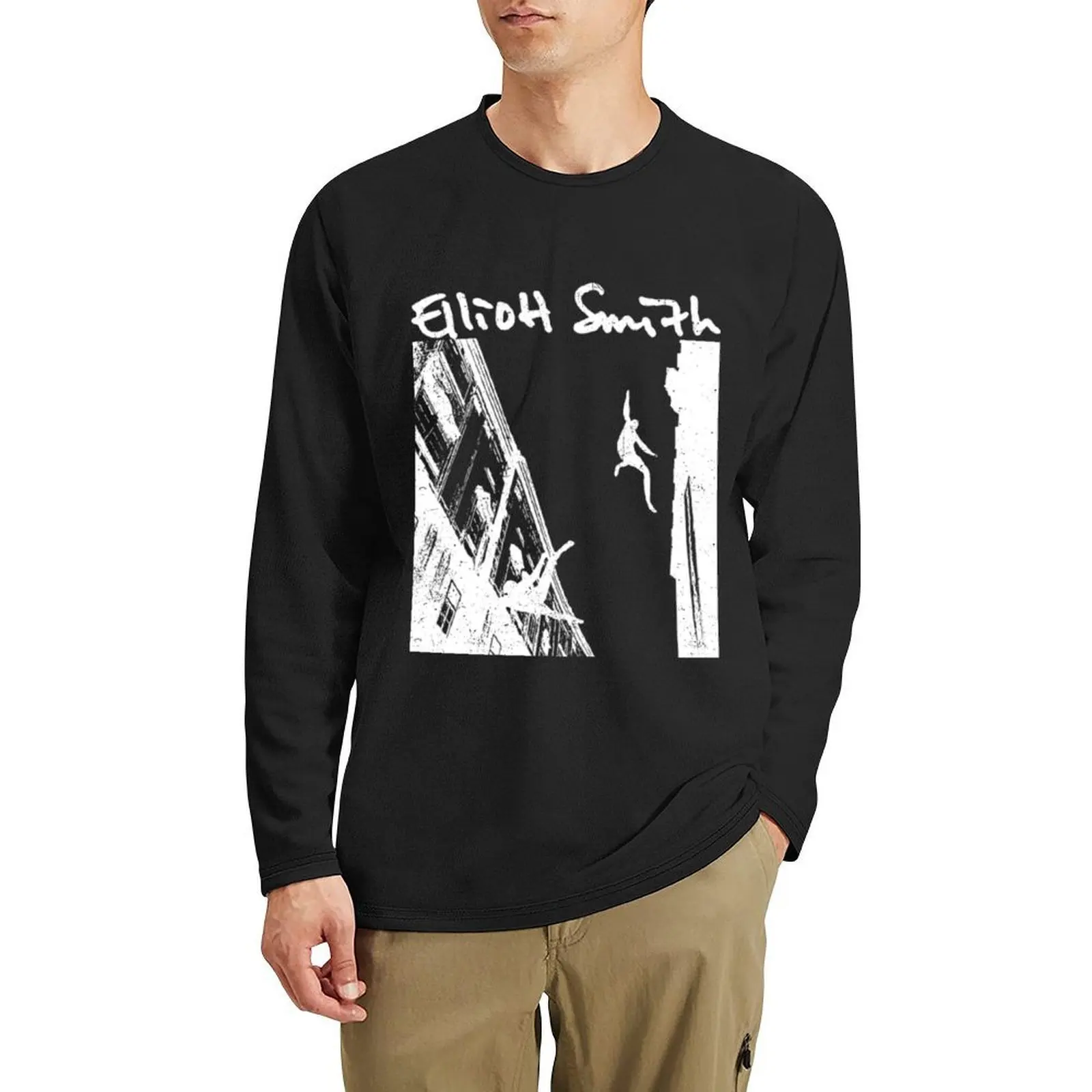 

Elliott Smith Long T-Shirt anime funny t shirt korean fashion graphic t shirt plain t shirts men