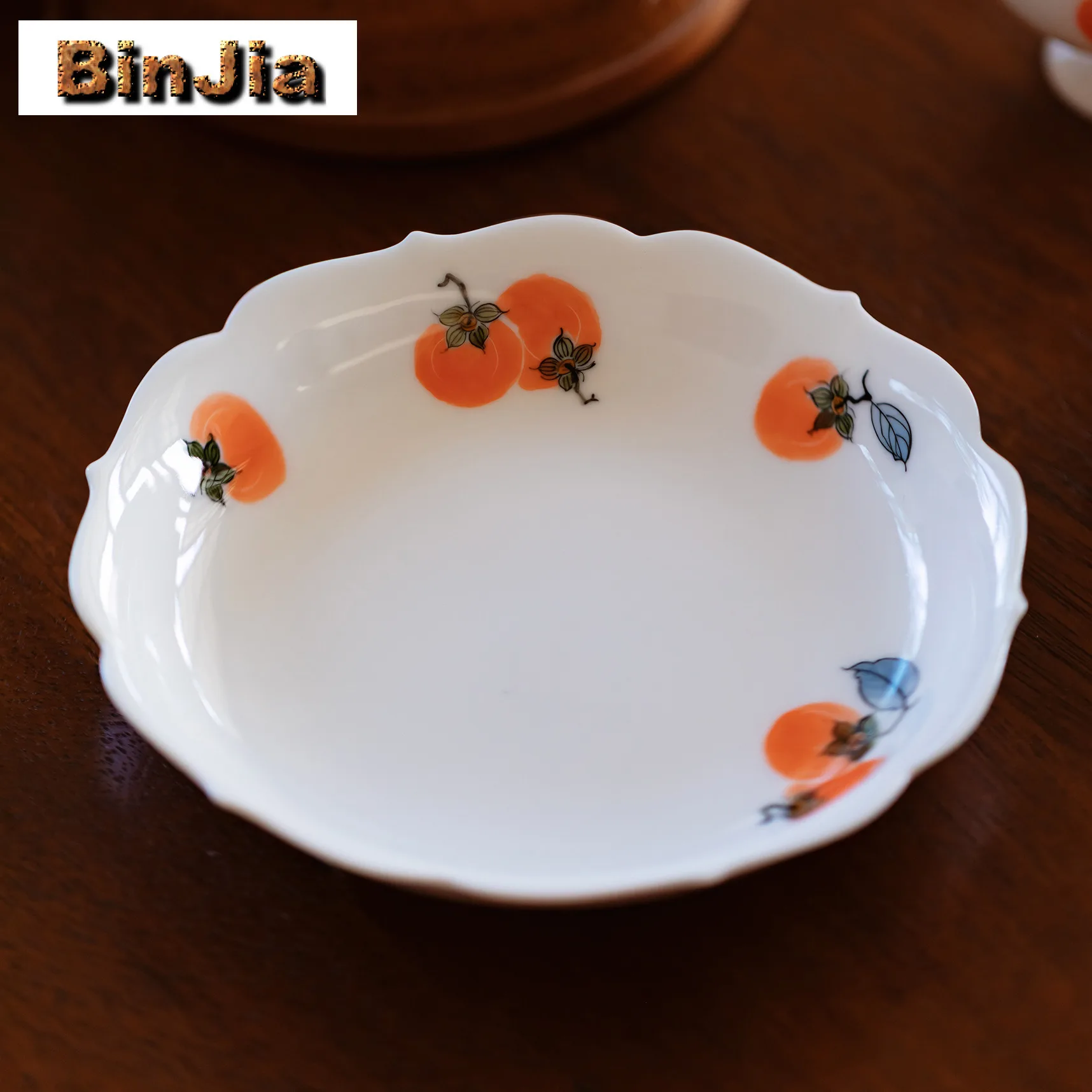 pot-de-fleur-de-kaki-ruyi-peint-a-la-main-support-de-roulement-support-de-tasse-a-the-table-de-trempage-sec-plateau-a-the-sous-verres-assiette-de-collation-aux-fruits