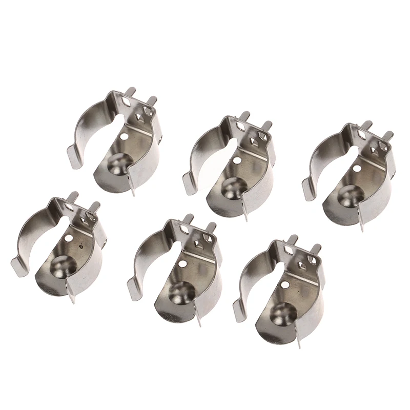 10PCS Battery Positive Negative Contact Shrapnel Battery Clip Clamp For 18650 CR123A Battery Spring Steel TBH-18650-CLIP01