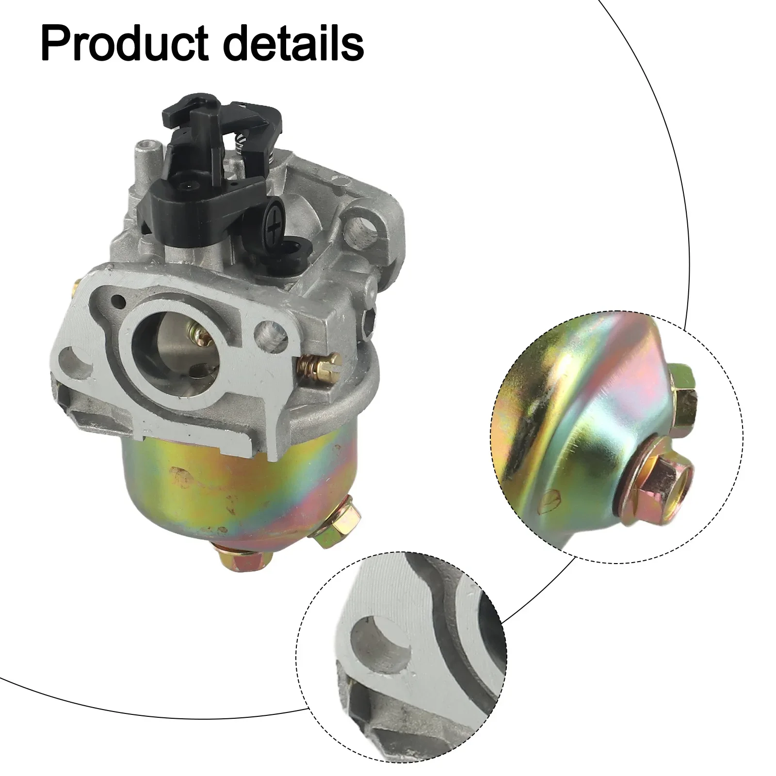 Afbeelding 7: Carburateurset voor Einhell-grasmaaiers Geschikt voor modellen voor GCPM461S en voor GCPM512SHW Wordt geleverd met pomp en pakkingen