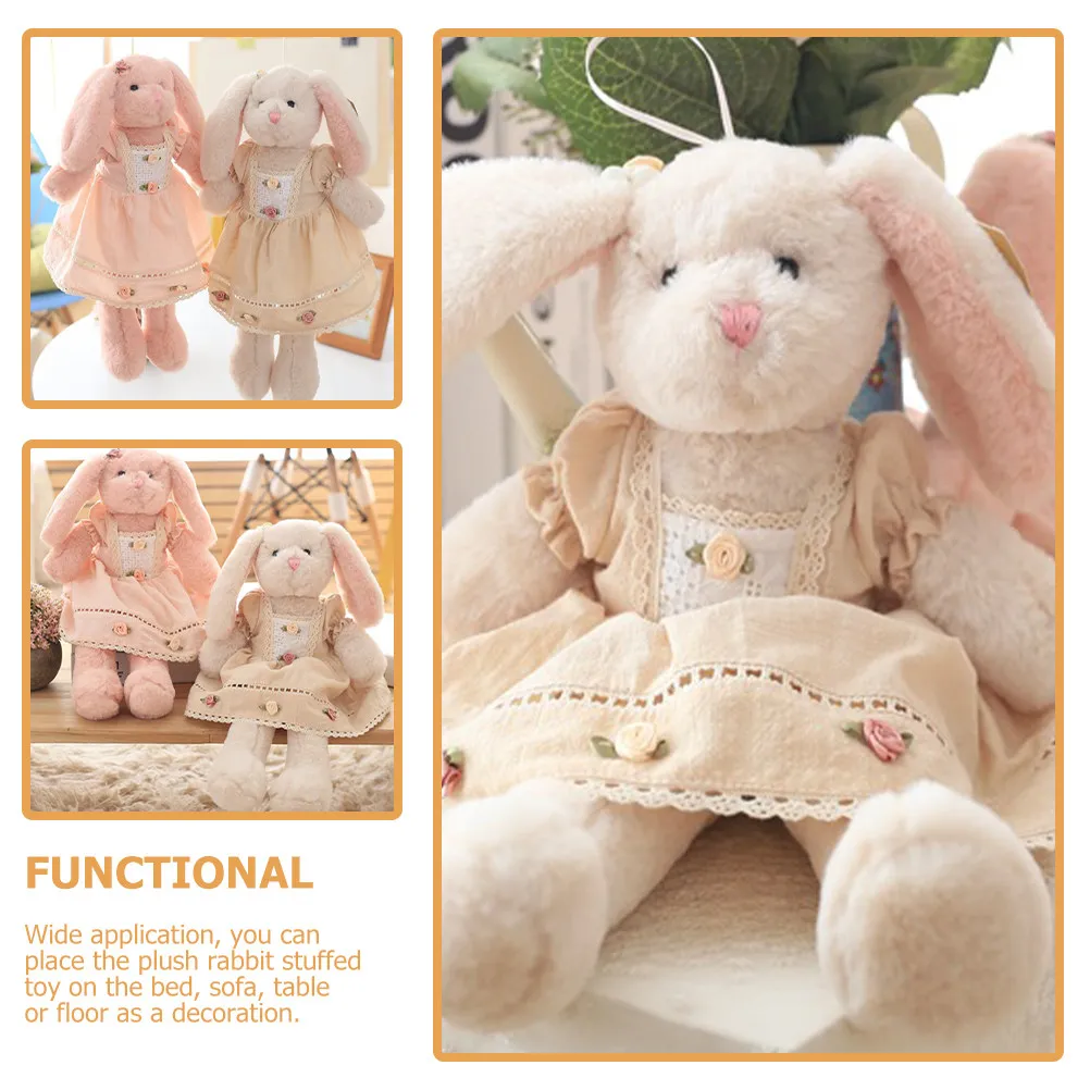 

Kawaii Stuffed Animal Rabbit Cute Bunny Animals Plushies Small Toy for Girls Funny