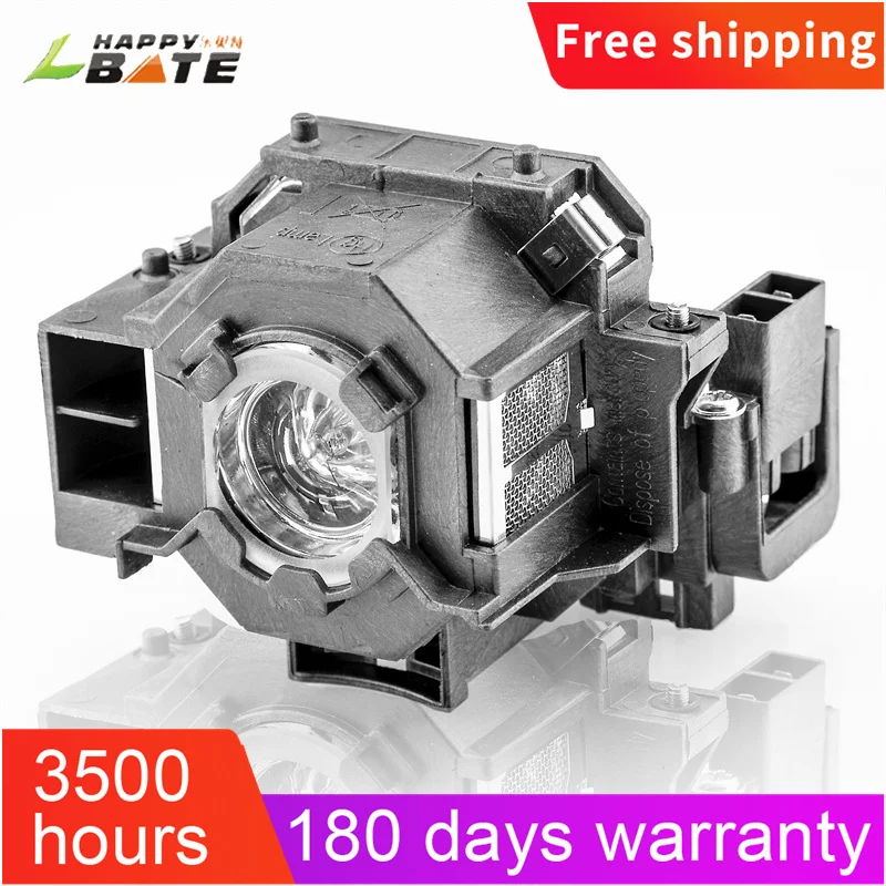 

Replacement ELPLP41 Projector for EPSON S5 S6 S6+S52 S62 X5 X6 X52 X62 EX30 EX50 TW420 W6 77C EMP-H283 V13H010L41