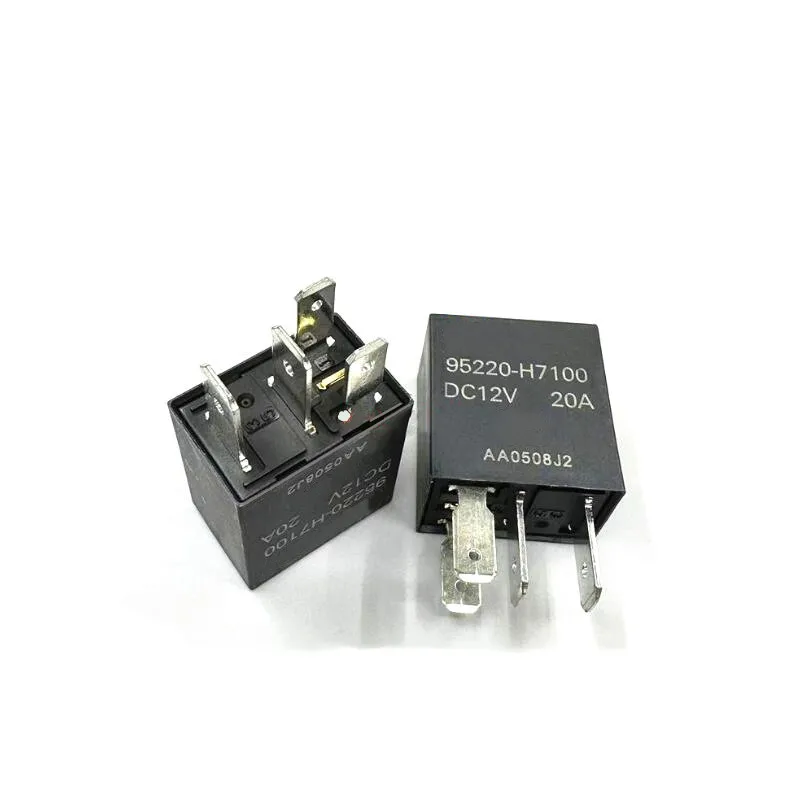 

95220-H7100 95220 H7100 95220H7100 12VDC DC12V 12v relay 20A 4DIP