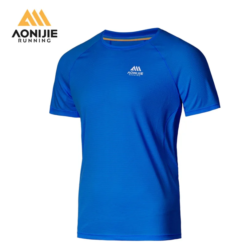 

AONIJIE FM5178 Men's Quick-Drying Sports T-Shirt Breathable Quick Dry Gym Training Outdoor Running T-Shirt