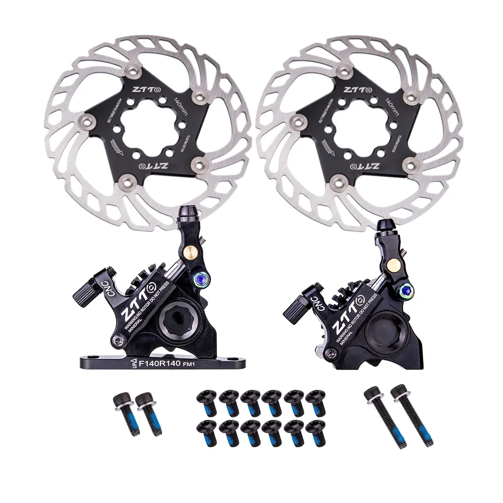 

Гидравлический дисковый тормоз с плоским креплением для гравийного велосипеда с ЧПУ CX, дисковый тормоз для шоссейного велосипеда, масляный дисковый тормоз с роторами 140 мм