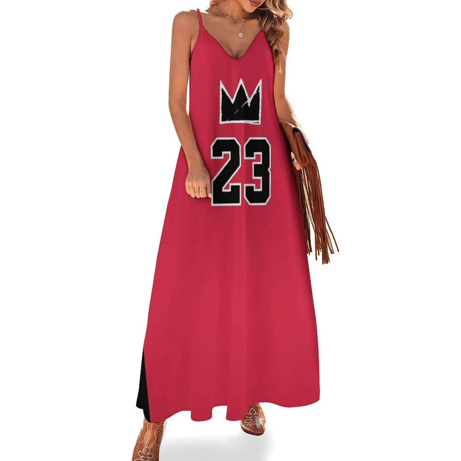 

MJ Crown 23, pocket - 2 Sleeveless Dress women's dresses luxury women long dresses Dress