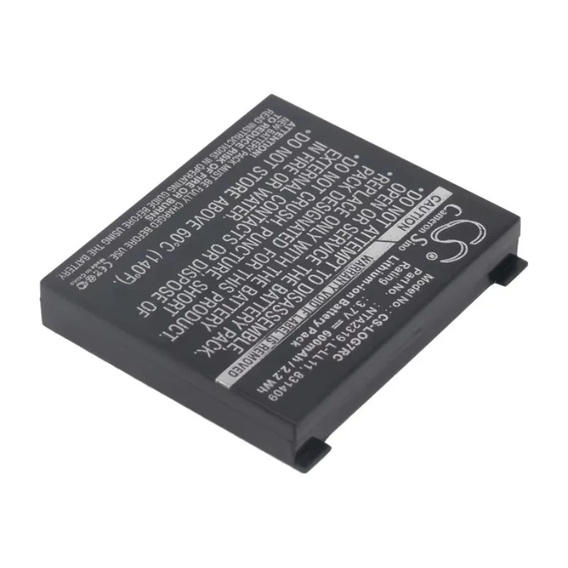 100%NEW 3.7V 600mAh Battery L-LL11,NTA2319,831409,190310-1000,190310-1001 for Logitech G7 Laser Cordless Mouse,M-RBQ124,M-RBQ124