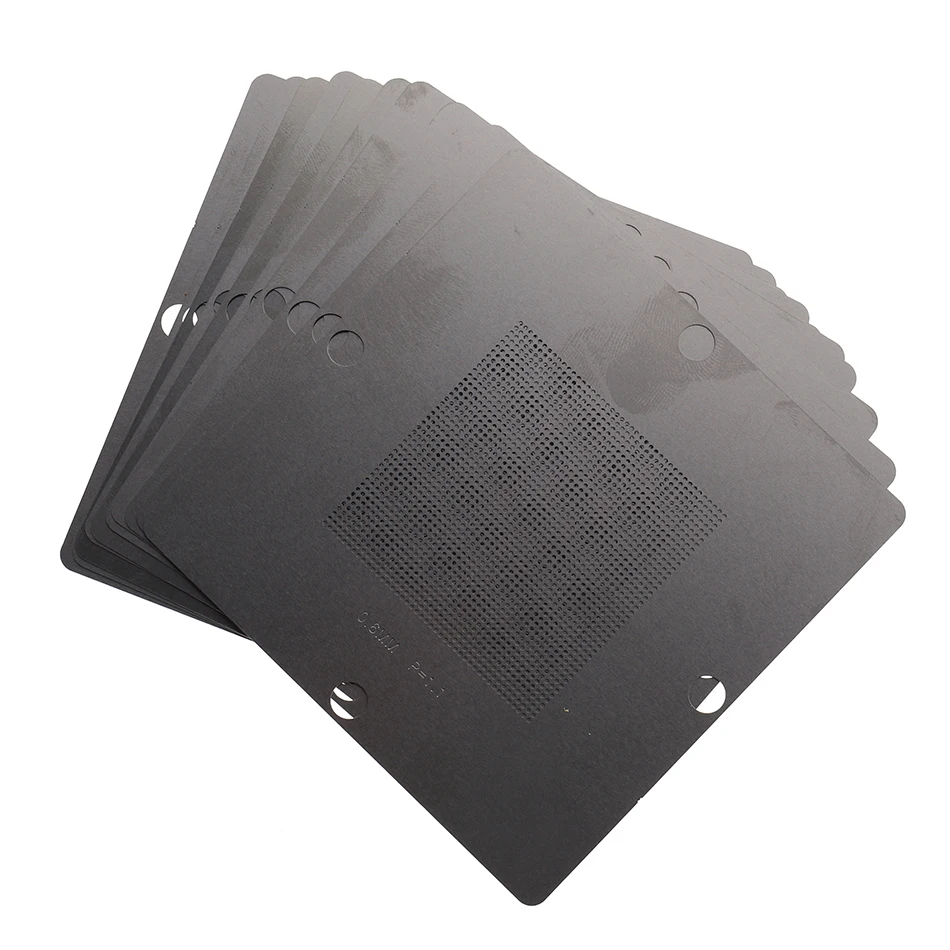 90 x 90mm Bga Stencil Kit for Laptop Universal Reballing10pcs /set