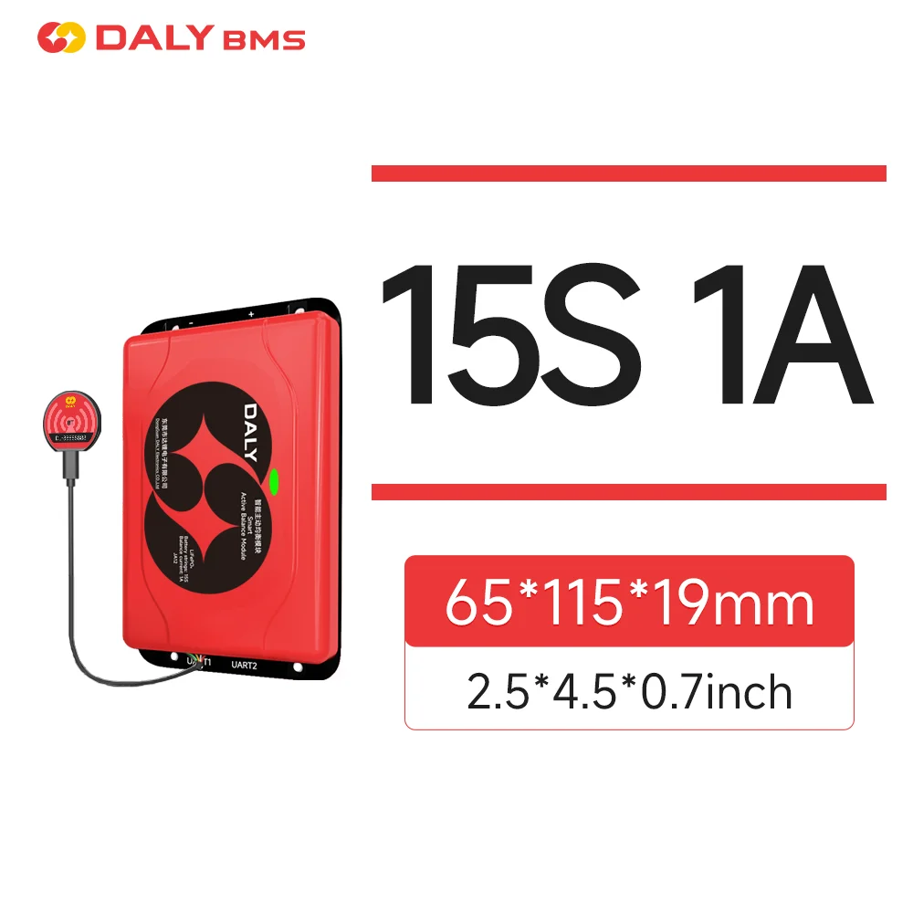 hibms Daly Active Balancer 4S LifePo4 Balancer LTO 6S Li-Ion Balance Board 3S 4S 7S 8S 24V 10S Batterie Equalizer 3,2V 3,7V 100A BMS 6