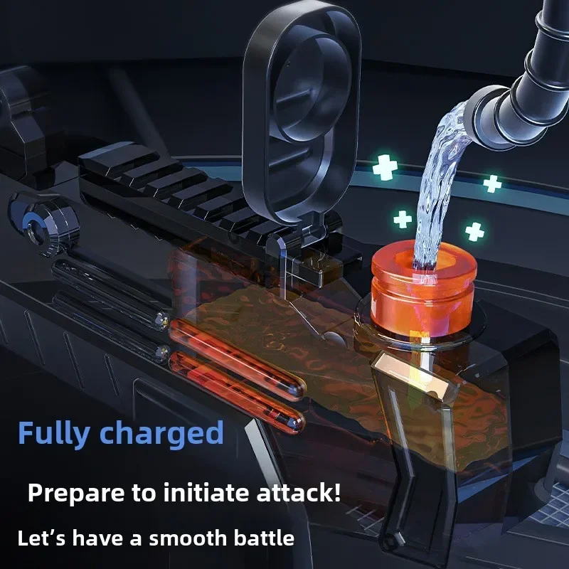 Pistolet à eau électrique à grande vitesse, jouets continus pour enfants, éclaboussures automatiques, jeu de plage pour enfants, piscine, jeu de plein air pour garçons