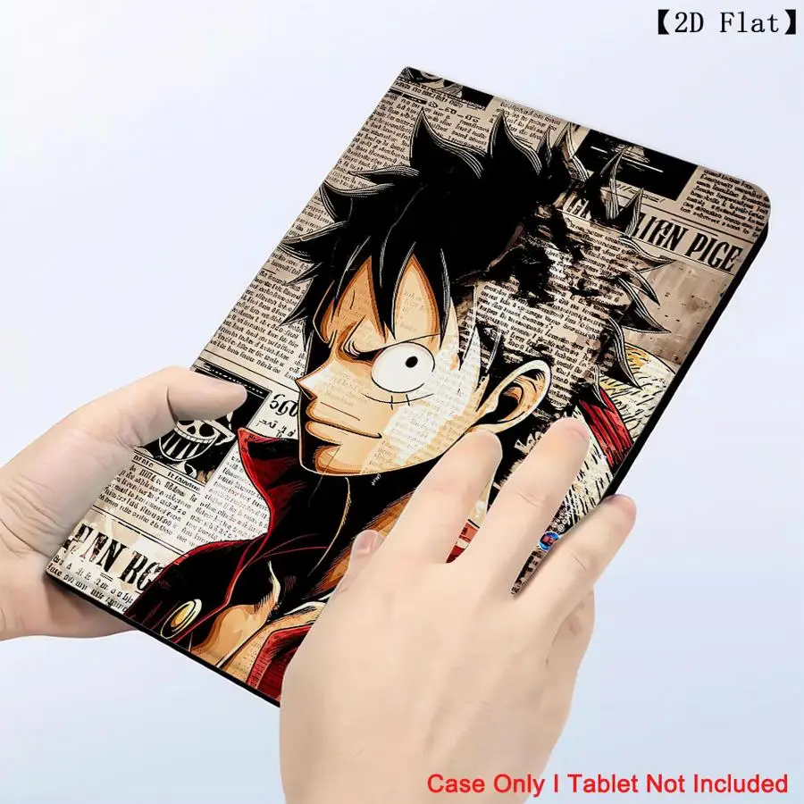 Cartoon P-Pieces L-Luffys Case for Xiaomi Pad 6s Pro 7 Ultra Pad 5 6 7 8 Pro Redmi Pad SE K Pad 8.8 9.7 12.4 Inch with Pencil