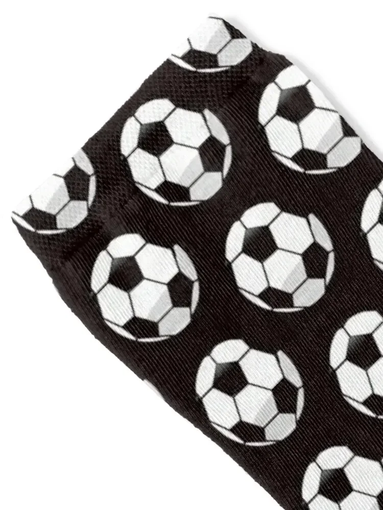 Black and White Soccer Ball Socks New year's christmas gifts Socks For Man Women's