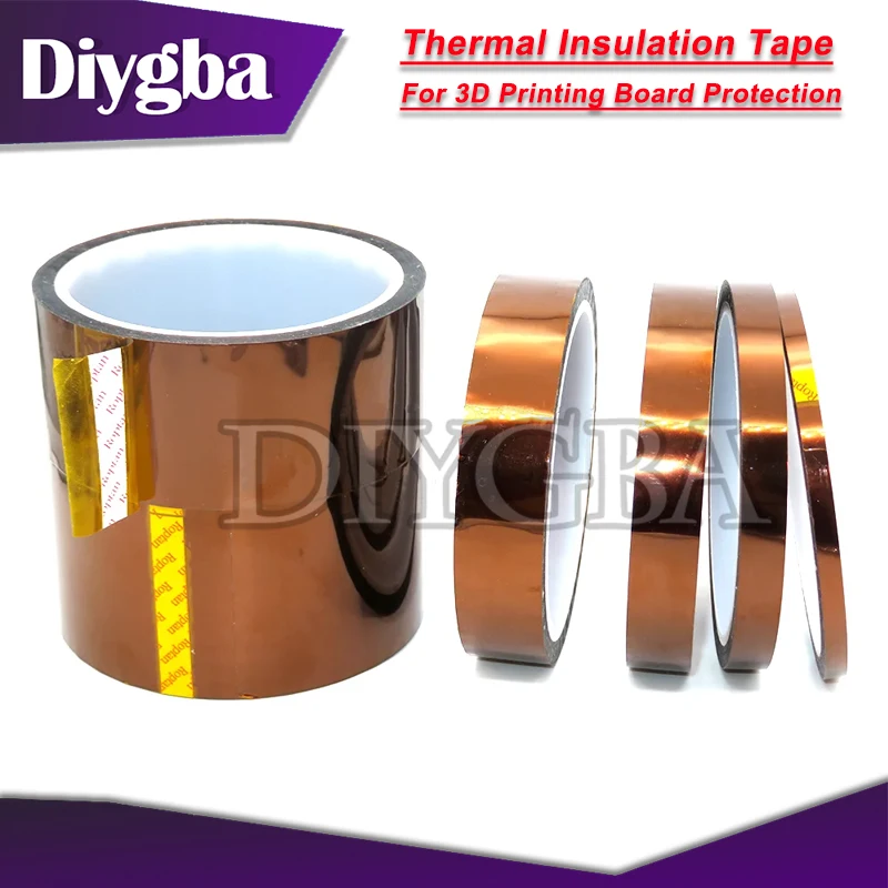 High Temperature Heat BGA Tape Thermal Insulation Tape Polyimide Adhesive Insulating Adhesive Tape 3D Printing Board Protection