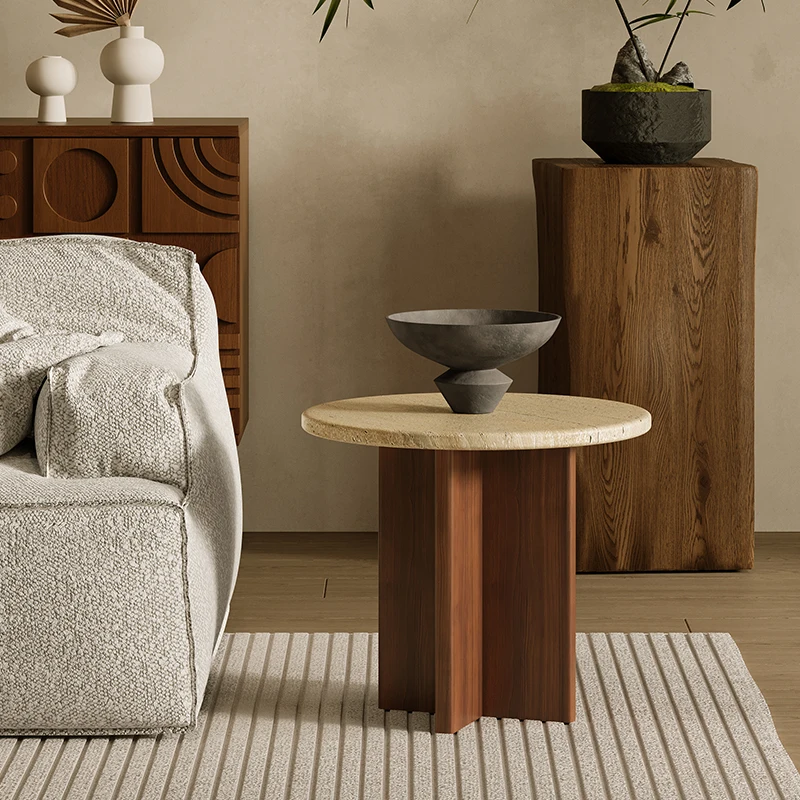 

Moving Standing Coffee Table Decoration Luxury Bedroom Modern Designer Side Table Living Room Mesa Auxiliar Home Furniture