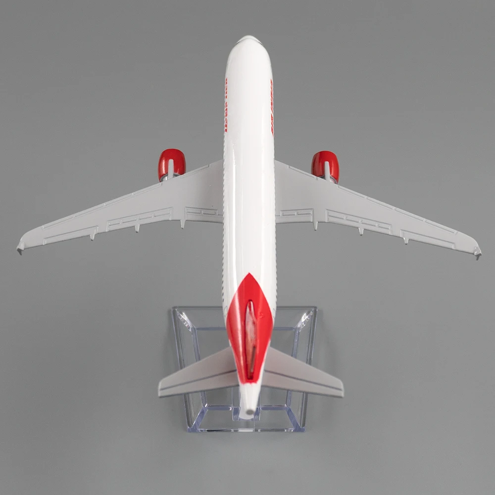 1/400 Scale Alloy Aircraft Airbus a320 Air India 16cm Plane Model Toys Decoration Children Kids Gift for Collection