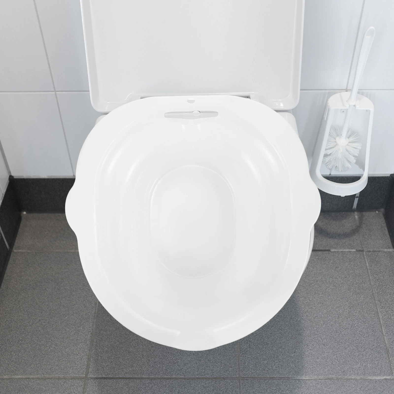 

Butt Basin Sitz Bath Wash Basins White PP Care Large Space Pregnant Women Elderly Patients Postpartum Hemorrhoid Relief Car