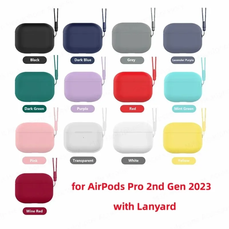 Transparent white Case For AirPods 4 Case Front LED visible Case soft silicone For AirPods 4 4nd Gen 2024 Cover