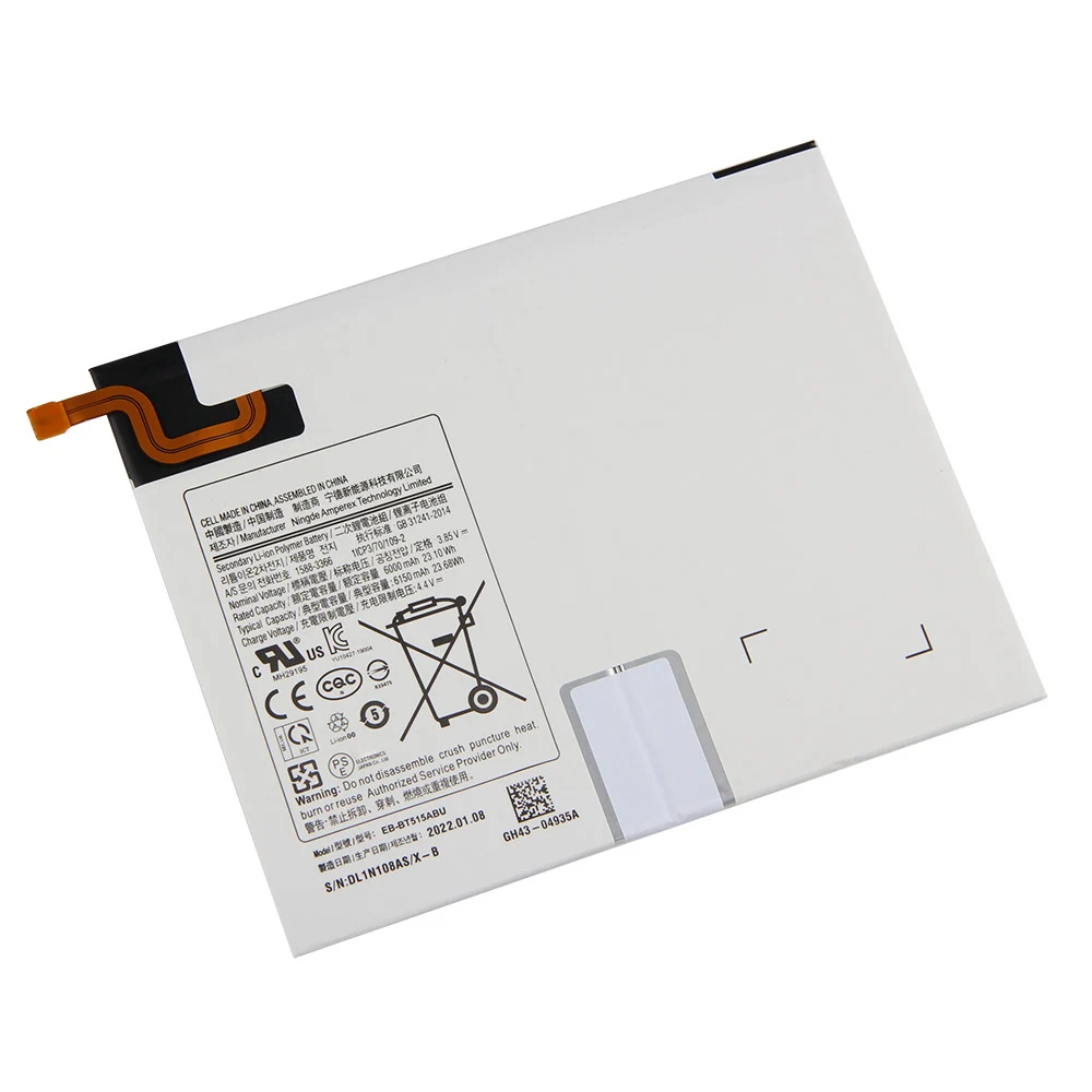 New Replacement Battery EB-BT515ABU For Samsung Galaxy Tab A T510 Tablet Battery
