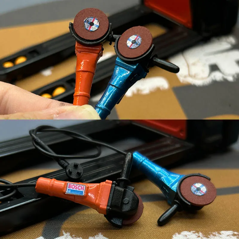 

Simulation Mini Tool Angle Grinder Ornament for 1/10 RC Crawler Car Traxxas TRX4 Defender AXIAL SCX10 RC4WD D90 DIY Parts