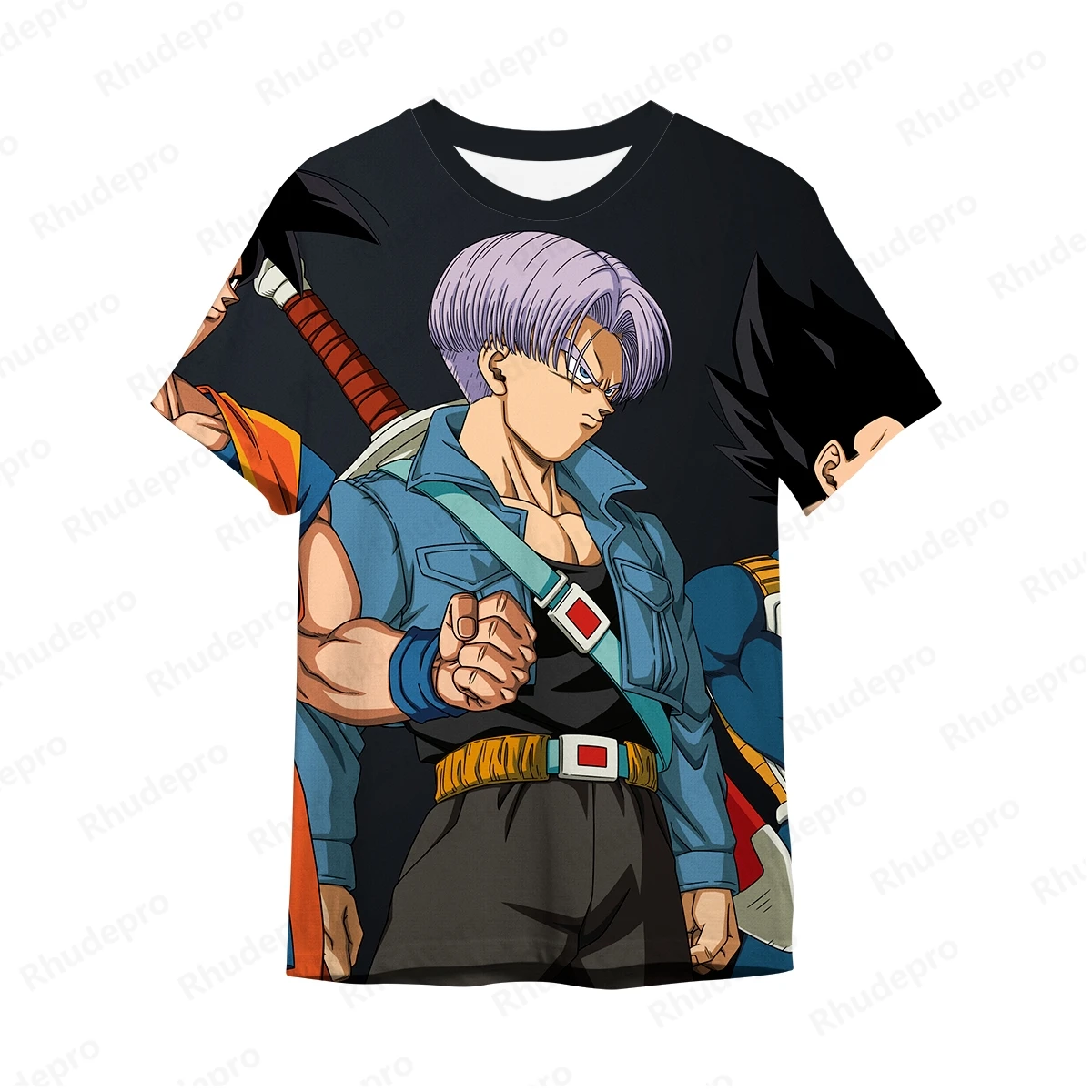 2025 جديد لعبة دراغون بول Z الرجال تي شيرت فيغيتا الرجال الصيف بلايز باردة غوكو موضة Harajuku نمط تي شيرتات قصيرة الاكمام جديد أنيمي القمم
