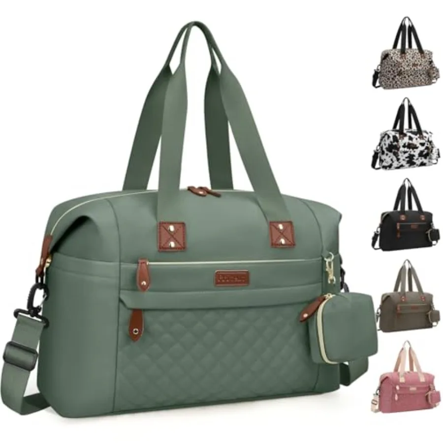 

Diaper Bag Tote - Diaper Baby Bags with Pacifier Case Shoulder Straps Stroller Clips Waterproof Large Mommy Maternity Travel Ba